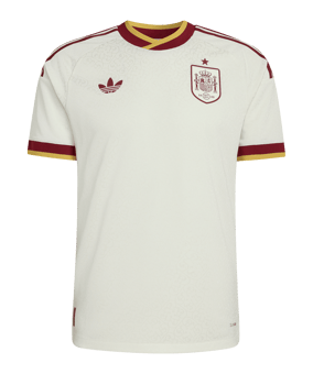 adidas FEF Spanien Authentic Trikot Away WM 2026 Weiß
