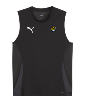 PUMA teamGOAL Tanktop Schwarz Weiss F03
