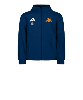 adidas Entrada 26 Veste de pluie Enfants Bleu 