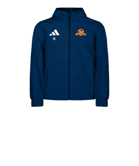adidas Entrada 26 Veste de pluie Enfants Bleu 