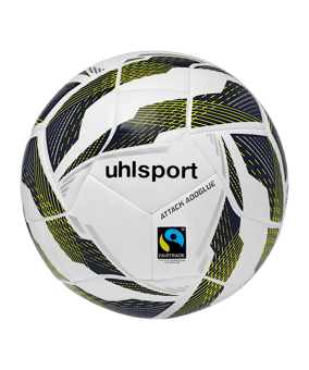 uhlsport Attack Addglue For The Planet Trainingsball Weiß F001 - weiss