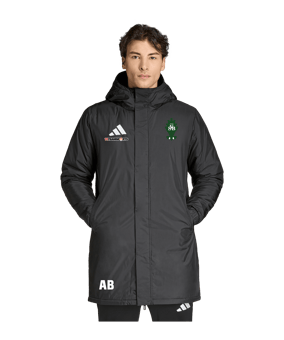 adidas Entrada 26 Winterjacke Schwarz