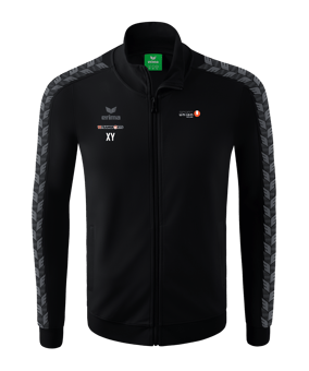 Erima Essential Team Tracktop Jacke Kids Schwarz