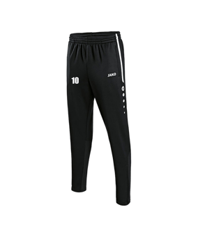 JAKO Active Trainingshose Kids Schwarz Weiss F08
