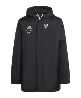 adidas Entrada 22 Stadium Jacke Kids Schwarz