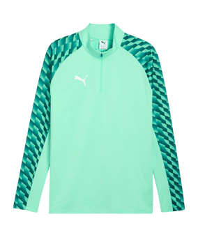PUMA teamLIGA26 Training 1/4 Zip Top Grün F80 - gruen