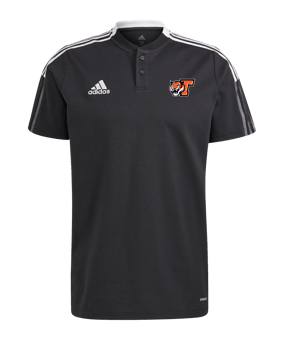 adidas Tiro 21 Poloshirt Schwarz