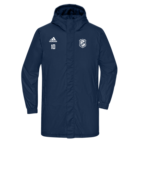 adidas Entrada 22 Stadium Jacke Blau