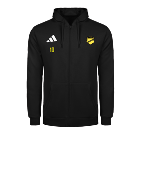 adidas Entrada 26 Kapuzenjacke Schwarz