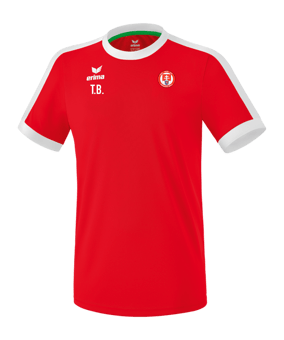 Erima Retro Star Trikot Rot Weiss
