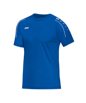 JAKO Classico T-Shirt Blau Weiss F04 - blau