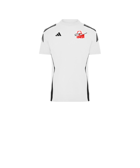 T-shirt adidas Tiro 24 enfant blanc noir 