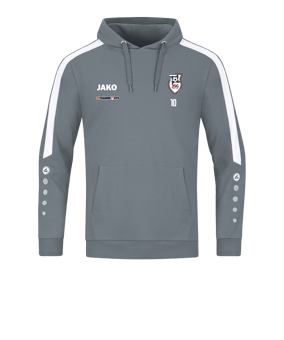 JAKO Power Hoody Grau Weiss F840