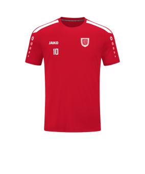 JAKO Power Trikot Rot Weiss F100