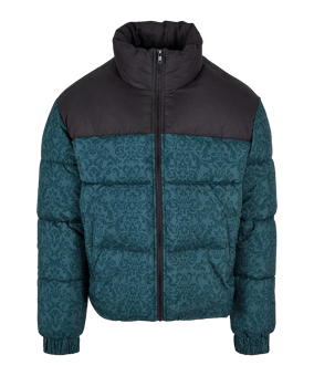 Urban Classic Aop Retro Jacke Grün - gruen