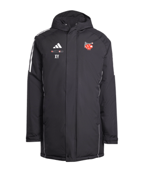 adidas Tiro 24 Winterjacke Schwarz Weiss