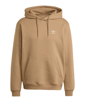 adidas Originals Trefoil Essentials Loose Hoody Braun - braun