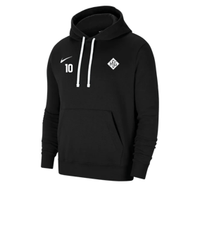 Nike Park 20 Fleece Hoody Schwarz Weiss F010