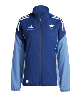 adidas Tiro 25 Competition Präsentationsjacke Damen Blau