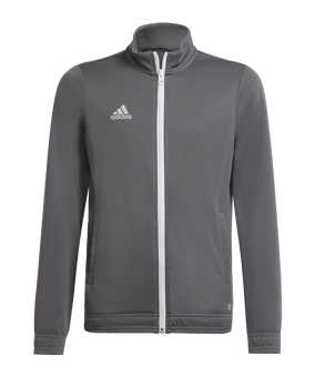 adidas Entrada 22 TK Trainingsjacke Kids Grau - grau