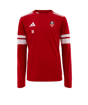 adidas Squadra 25 Trikot Langarm Rot