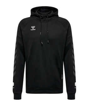 Hummel Move Grid Hoody Schwarz F2001 - schwarz