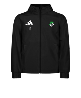 adidas Entrada 26 Regenjacke Schwarz