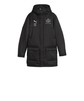 PUMA teamFINAL Winterjacke Kids Schwarz F03 