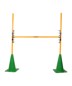 Cawila Hürdenadapter für Trainingsstangen mit 25mm Durchmesser Schwarz - schwarz