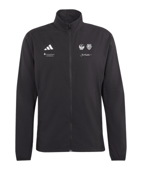 adidas Adizero Essentials Laufjacke Schwarz