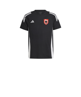 adidas Tiro 24 T-Shirt Kids Schwarz Weiss