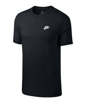 Nike Sportswear Club T-shirt Zwart K013 - zwart