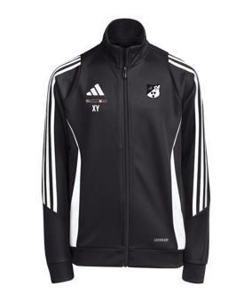 adidas Tiro 24 Trainingsjacke Kids Schwarz Weiss