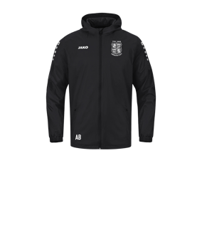 JAKO Team 2.0 Allwetterjacke Kids Schwarz F800