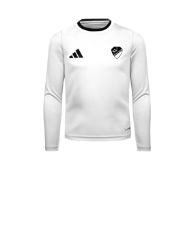 adidas Entrada 26 Trikot Langarm Kids Weiß