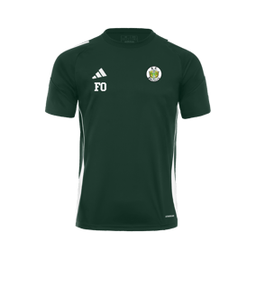 adidas Tiro 24 Trikot Dunkelgrün Weiss