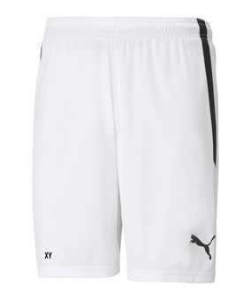 PUMA teamLIGA Short Weiss Schwarz F04