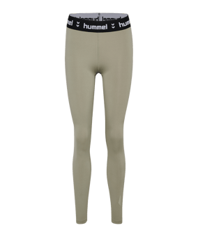 Hummel Pulse MW Tight Damen Grün F6092 - gruen