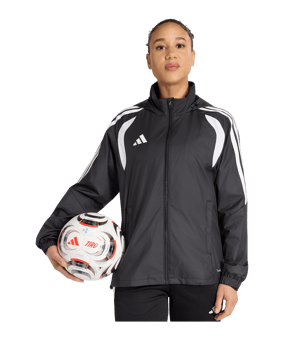 adidas Tiro 26 League Windjacke Damen Schwarz - schwarz