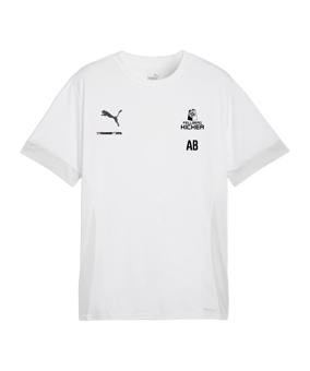 PUMA teamGOAL Matchday Trikot Weiss Schwarz F04