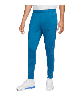 Nike Strike Trainingshose Blau Schwarz F457 - blau