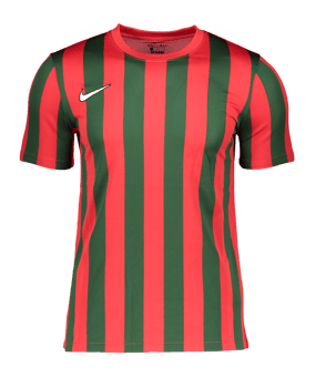 Nike Division IV Striped Trikot kurzarm Rot F659 - rot