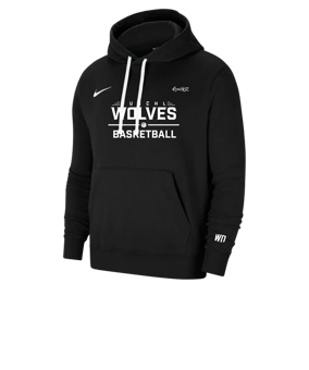 Nike Park 20 Fleece Hoody Schwarz Weiss F010