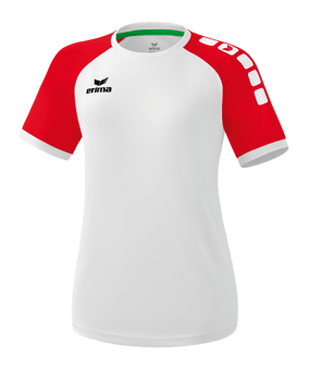 Erima Zenari 3.0 Trikot Damen Weiss Rot - weiss