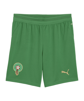 PUMA FRMF Marokko Short Home WM 2026 Kids Grün F04
