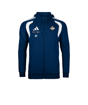 adidas Tiro 26 League Kapuzenjacke Dunkelblau