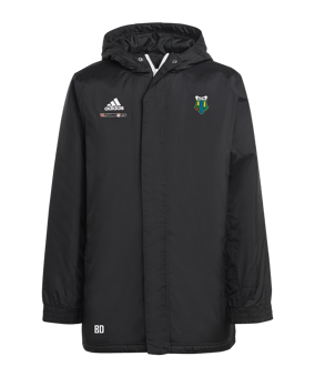 adidas Entrada 22 Stadium Jacke Kids Schwarz