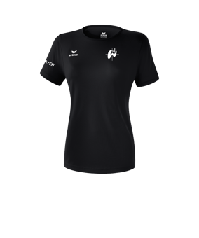 Erima Teamsport T-Shirt Function Damen Schwarz