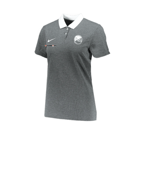 Nike Park 20 Poloshirt Damen Grau Weiss F071