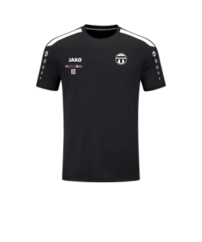 JAKO Power Trikot Schwarz Weiss F800